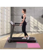 Multipack One Fitness puzzle podložka MP10 ružovo-sivá 9 kusov 10 mm