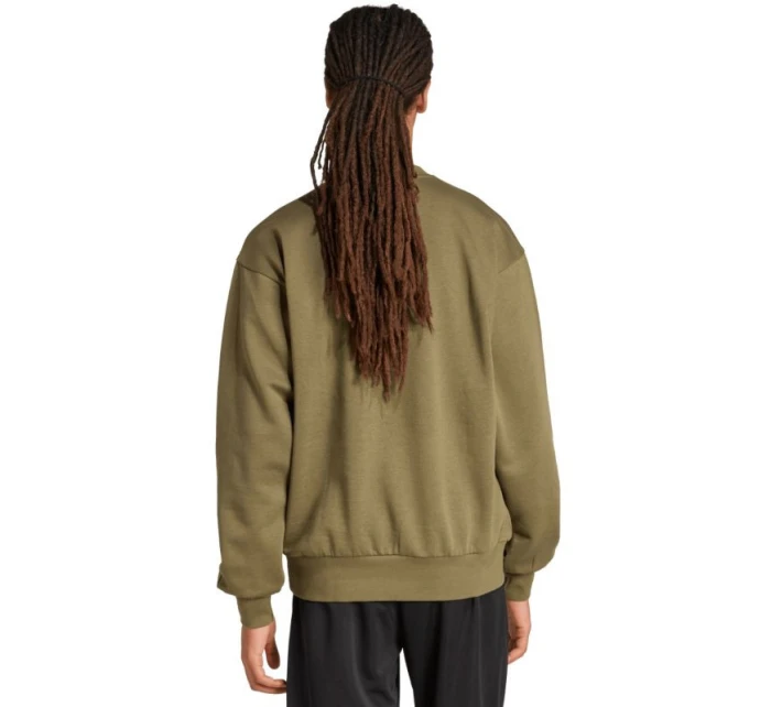 Pánská mikina Essentials Fleece olivová pánská model 21372691 - ADIDAS Pánská mikina Essentials Fleece olivová pánská model 21372691 - ADIDAS