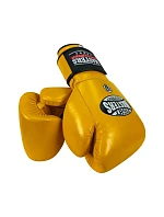 RBT-MEX 12 oz žlté kožené boxerské rukavice