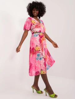 Šaty DHJ SK 13162 4.32 ružová