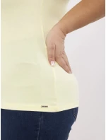 T shirt RV TS model 21072687 jasny żółty - FPrice