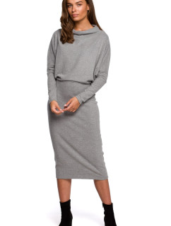 Stylove Dress S245 Grey