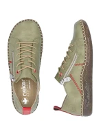 Dámské pohodlné zelené polobotky model 21910639 - Rieker