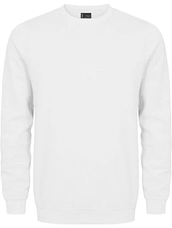 Promodoro 5077 Unisex pracovná mikina – EXCD 40.5077 biela