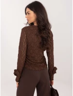 Bluzka IT BZ model 21808019 brązowy - FPrice Bluzka IT BZ model 21808019 brązowy - FPrice