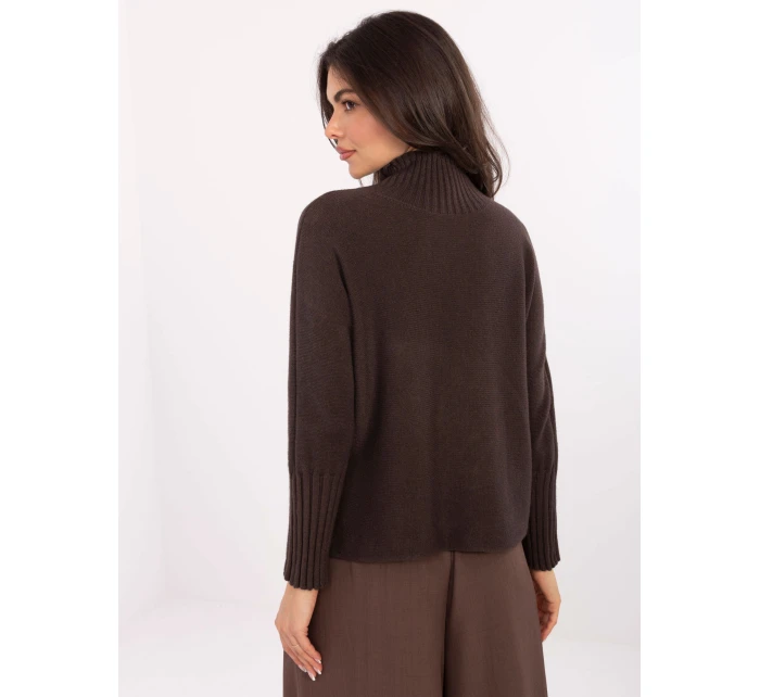 Jumper IT SW 8003.18P tmavohnedý Jumper IT SW 8003.18P tmavohnedý