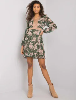 Šaty LC SK 22K model 17356157 tmavě zelená - FPrice