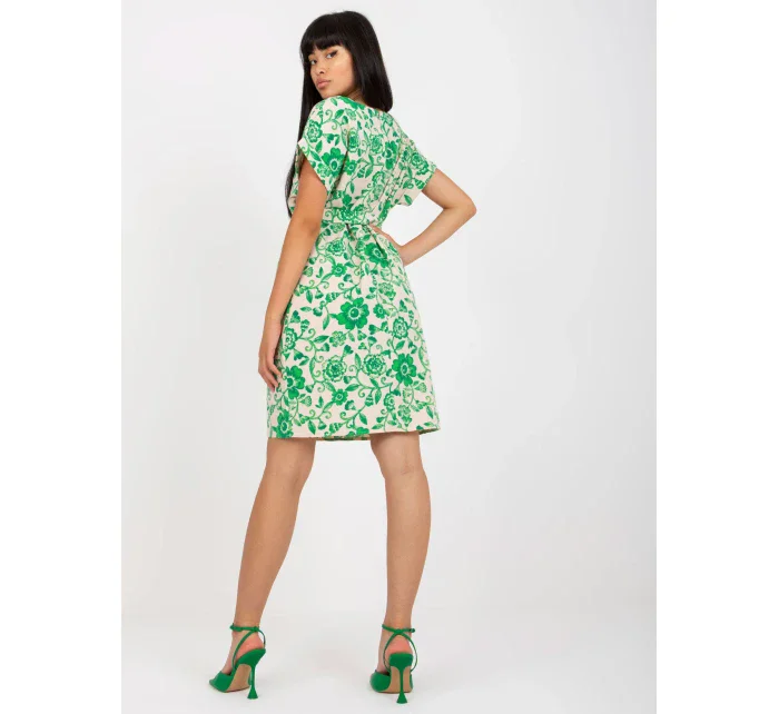 Dámské šaty LK SK model 17547326 zelené - FPrice Dámské šaty LK SK model 17547326 zelené - FPrice