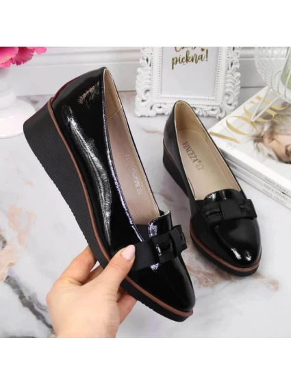 Dámské polobotky W model 20614441 Černá - VINCEZA