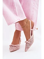 Sandále na podpätku model 226927 Vykročte štýlovo