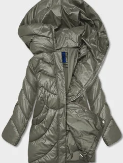 KURTKA ZIMOWA DAMSKA  KHAKI model 21245309 - Ann Gissy