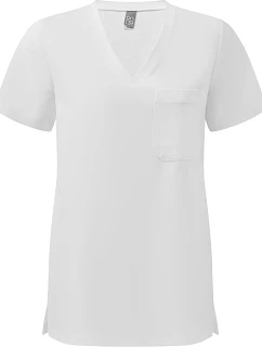 Onna NN 300 Dámsky strečový sveter s výstrihom do V 39.N300 vital white