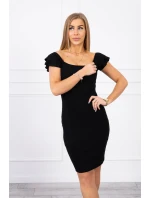 Pruhované model 18748309 šaty černé - K-Fashion