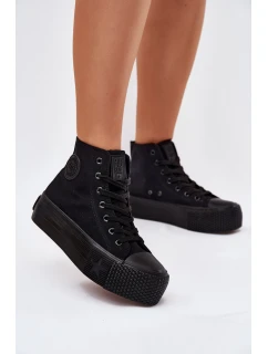 Dámské Tenisky Na Platformě Big Star model 21695240 Černé - Big Star Shoes