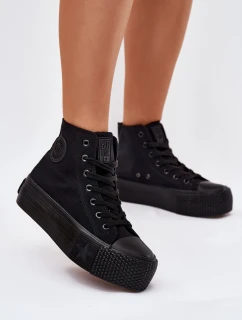 Dámské Tenisky Na Platformě Big Star model 21695240 Černé - Big Star Shoes