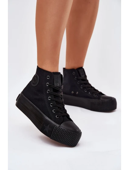 Dámské Tenisky Na Platformě Big Star model 21695240 Černé - Big Star Shoes