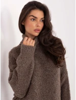 Sweter CH SW model 21795545 ciemny bezowy - FPrice Sweter CH SW model 21795545 ciemny bezowy - FPrice