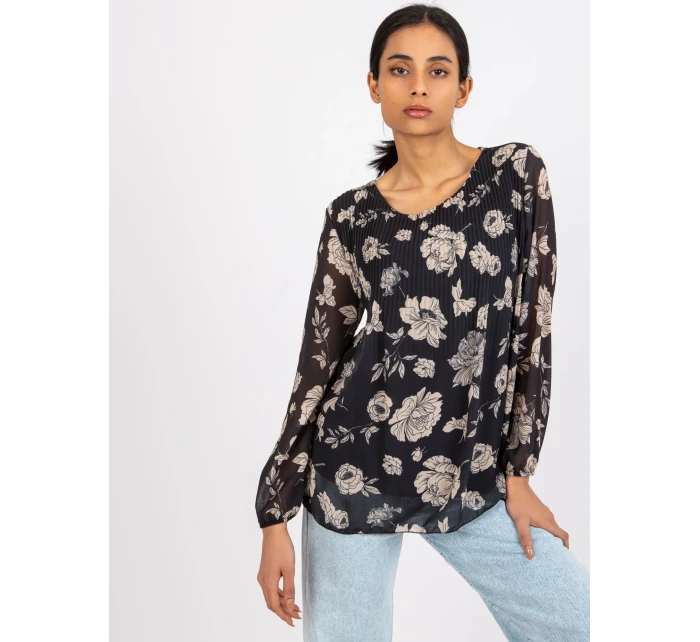 Halenka DHJ BZ černá a béžová model 17292814 - FPrice Halenka DHJ BZ černá a béžová model 17292814 - FPrice