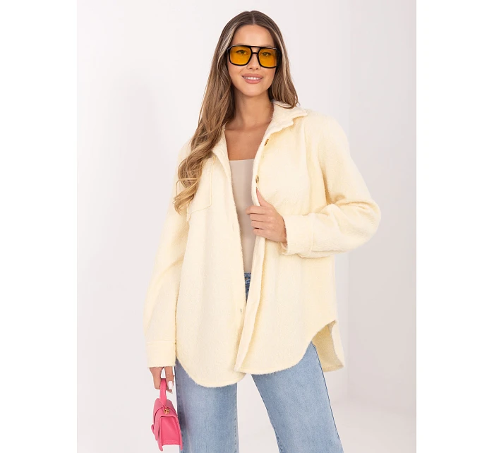 Kurtka IT KR model 22074569 jasny żółty - FPrice Kurtka IT KR model 22074569 jasny żółty - FPrice