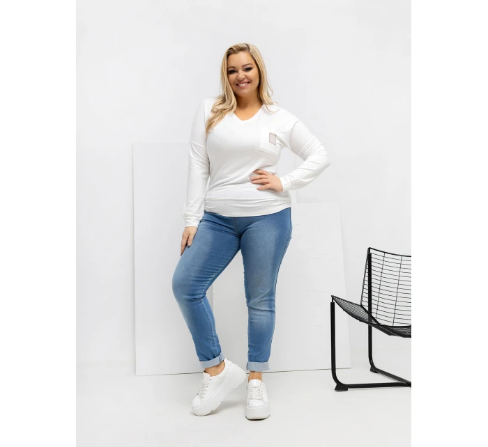 Blúzka RV BZ A 161.63 ecru Blúzka RV BZ A 161.63 ecru