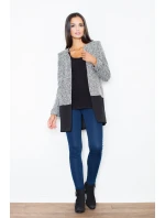 Bunda Hassiba M406 sivá - Figl