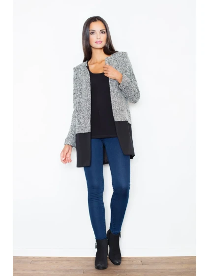 Bunda Hassiba M406 sivá - Figl