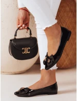 Dámské baleríny na podpatku černé Dstreet model 21984675 - FashionStreet