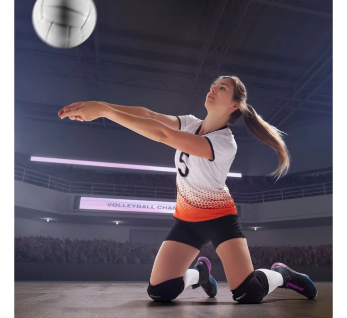 Volejbalové chrániče kolien Meteor S čierne Volejbalové chrániče kolien Meteor S čierne