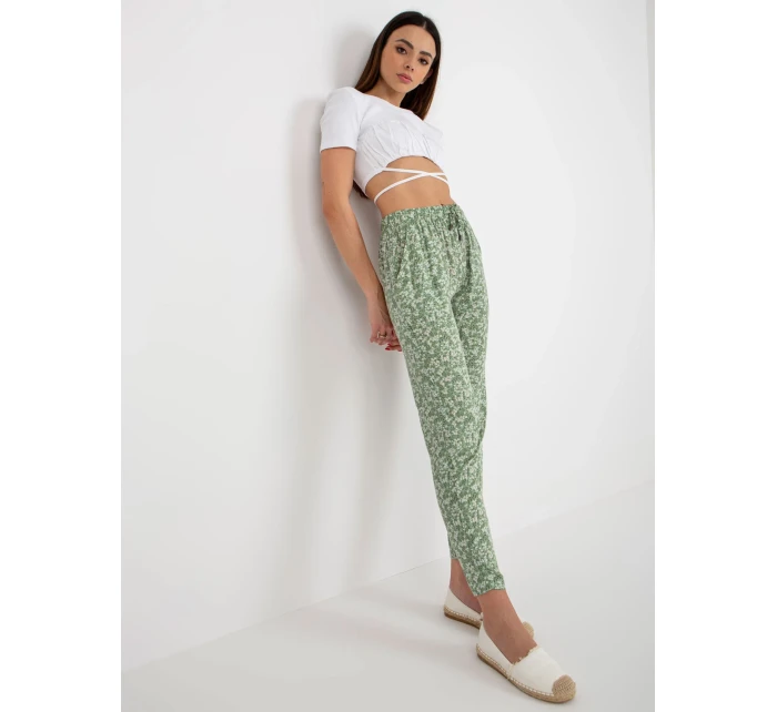 Spodnie model 18622319 pistacjowy - FPrice