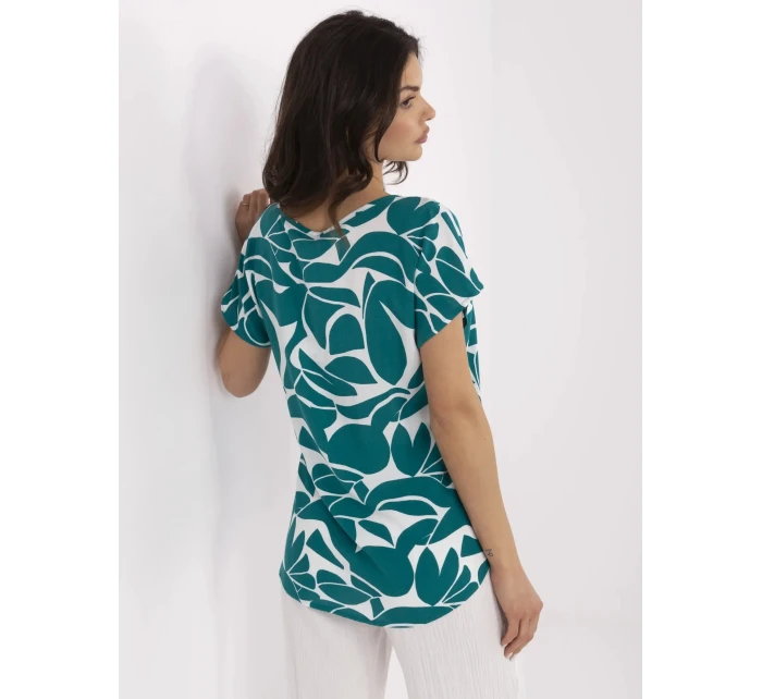 Bluzka model 21057801 ciemny zielony - FPrice