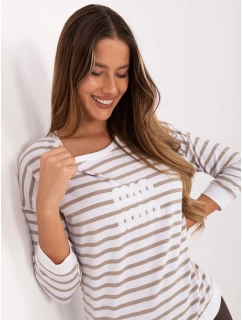 Blúzka RV BZ A790.47 bielo-béžová