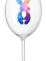 Bunny - číry pohár na víno 350 ml