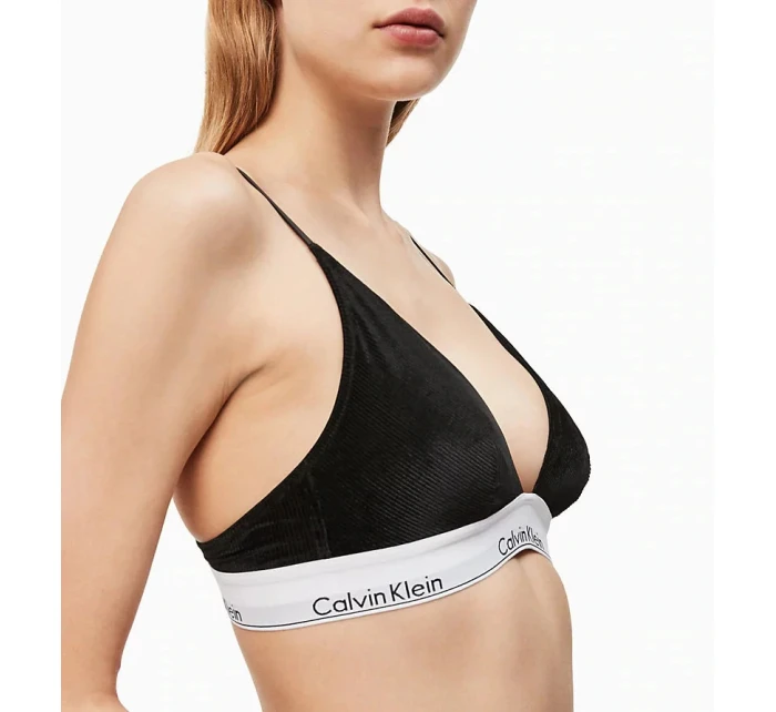 Podprsenka bez kostíc QF5508E-001 čierna - Calvin Klein Podprsenka bez kostíc QF5508E-001 čierna - Calvin Klein