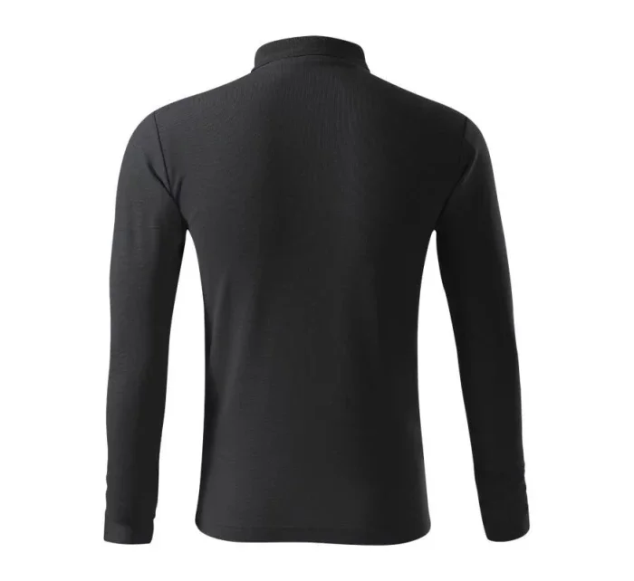 Pánské polo triko Pique Polo LS M model 21105548 Tmavě šedá - Malfini Pánské polo triko Pique Polo LS M model 21105548 Tmavě šedá - Malfini