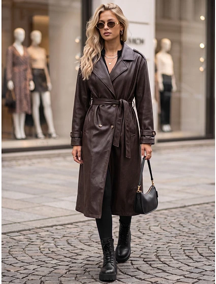 damski z paskiem  model 22347684 - FashionStreet