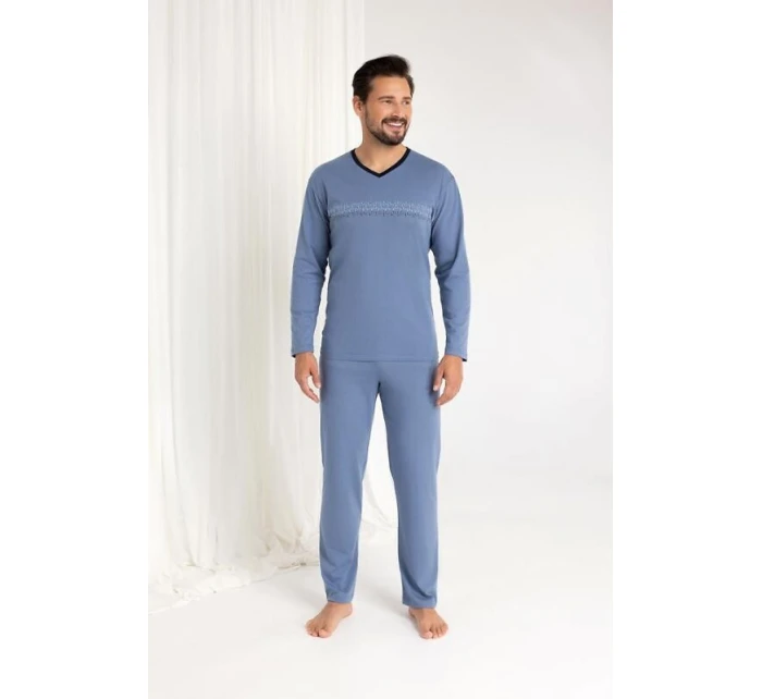 Pánské pyžamo model 21236380 délka/r 2XL3XL - Regina