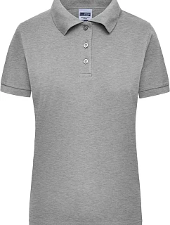 JN 803 Dámské pracovní piqué polo z těžké bavlny model 22490925 grey heather - Daiber