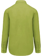 K Popelínová košile s dlouhým rukávem 20.K lime model 22510021 - Kariban