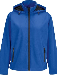 SOL'S Race Hooded Women Dámska 2-vrstvová softshellová bunda s kapucňou 25.4448 kráľovská modrá