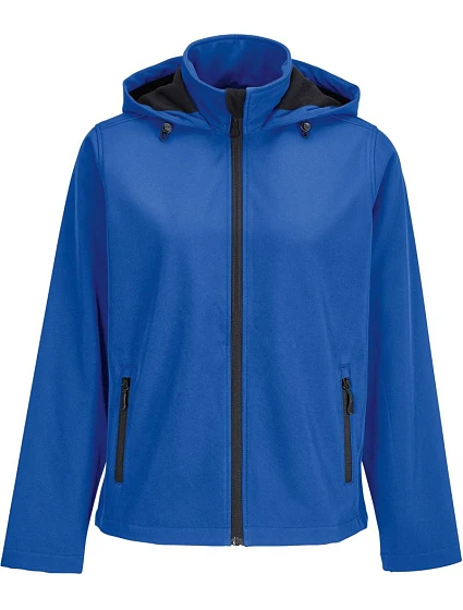 SOL'S Race Hooded Women Dámska 2-vrstvová softshellová bunda s kapucňou 25.4448 kráľovská modrá SOL'S Race Hooded Women Dámska 2-vrstvová softshellová bunda s kapucňou 25.4448 kráľovská modrá