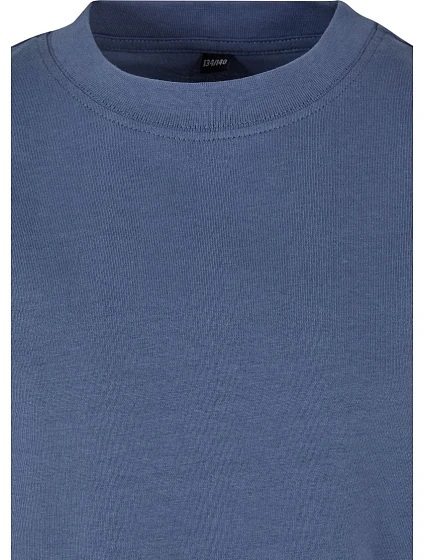 BY 116 Dětské tričko z těžké bavlny model 22442608 vintage blue - Build your Brand BY 116 Dětské tričko z těžké bavlny model 22442608 vintage blue - Build your Brand