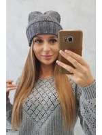 Dámska čiapka Danuta K331 tmavo šedá Dámska čiapka Danuta K331 tmavo šedá