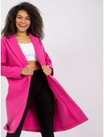 Dámsky kabát CHA PL 0402.33P fluo ružový