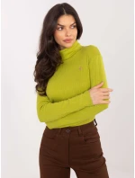 Sveter LK SW 510184.01P limetkovo zelený