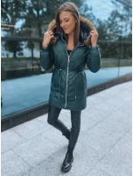 Dámska zimná bunda SANAH tmavozelená FashionStreet TY2889