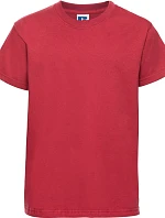 Russell Athletic 180B Detské tričko z hrubej bavlny „Authentic“ 10.180B classic red