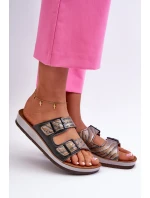 Pohodlné Dámské Sandály S Pásky model 21664603 Černé - Inblu