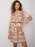 Šaty DHJ SK 5766 1.32X béžová