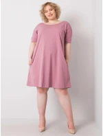 Šaty RV SK 6639.02X tmavo ružová