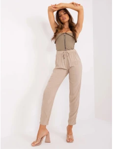 Dámske nohavice D73760M61869O 001 Béžová - Sublevel
